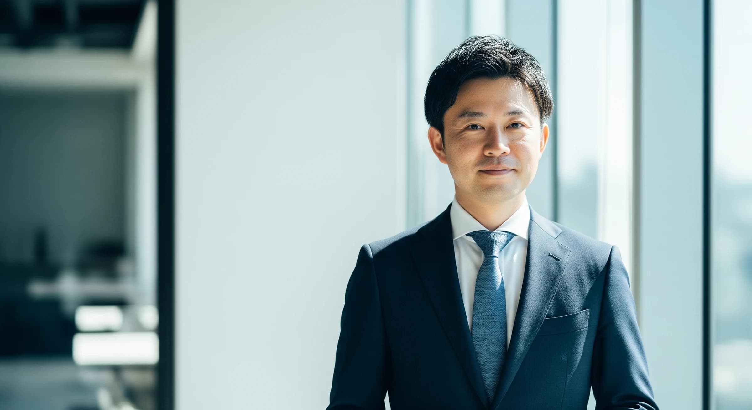 経営者に指導する代表コーチ